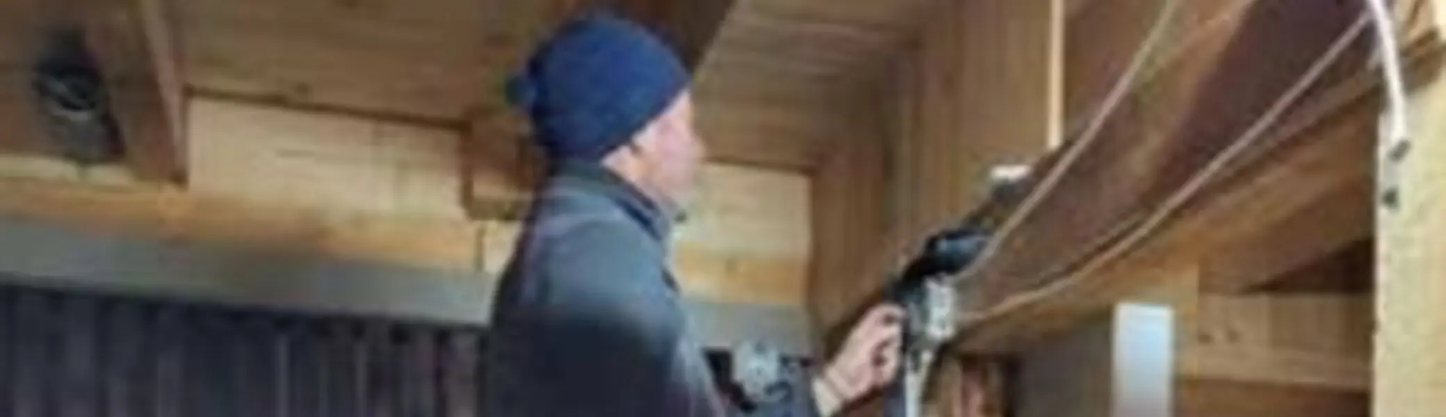 Birgit und Stefan beim Umbau | © Fam. Müller