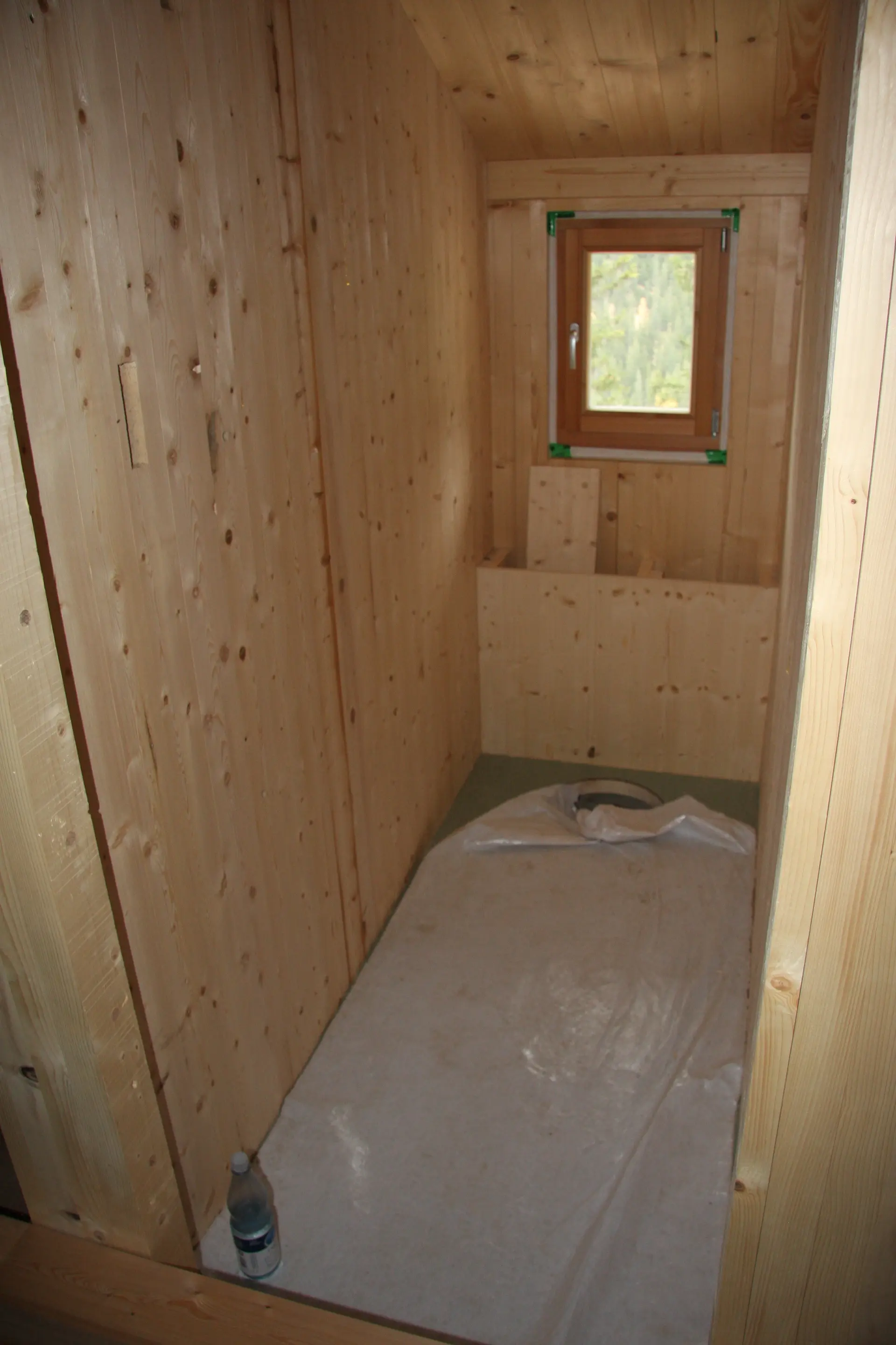 Toilette im neuen Anbau Hochlandhütte | © DAV Sektion Hochland e.V. | Martin Schmengler