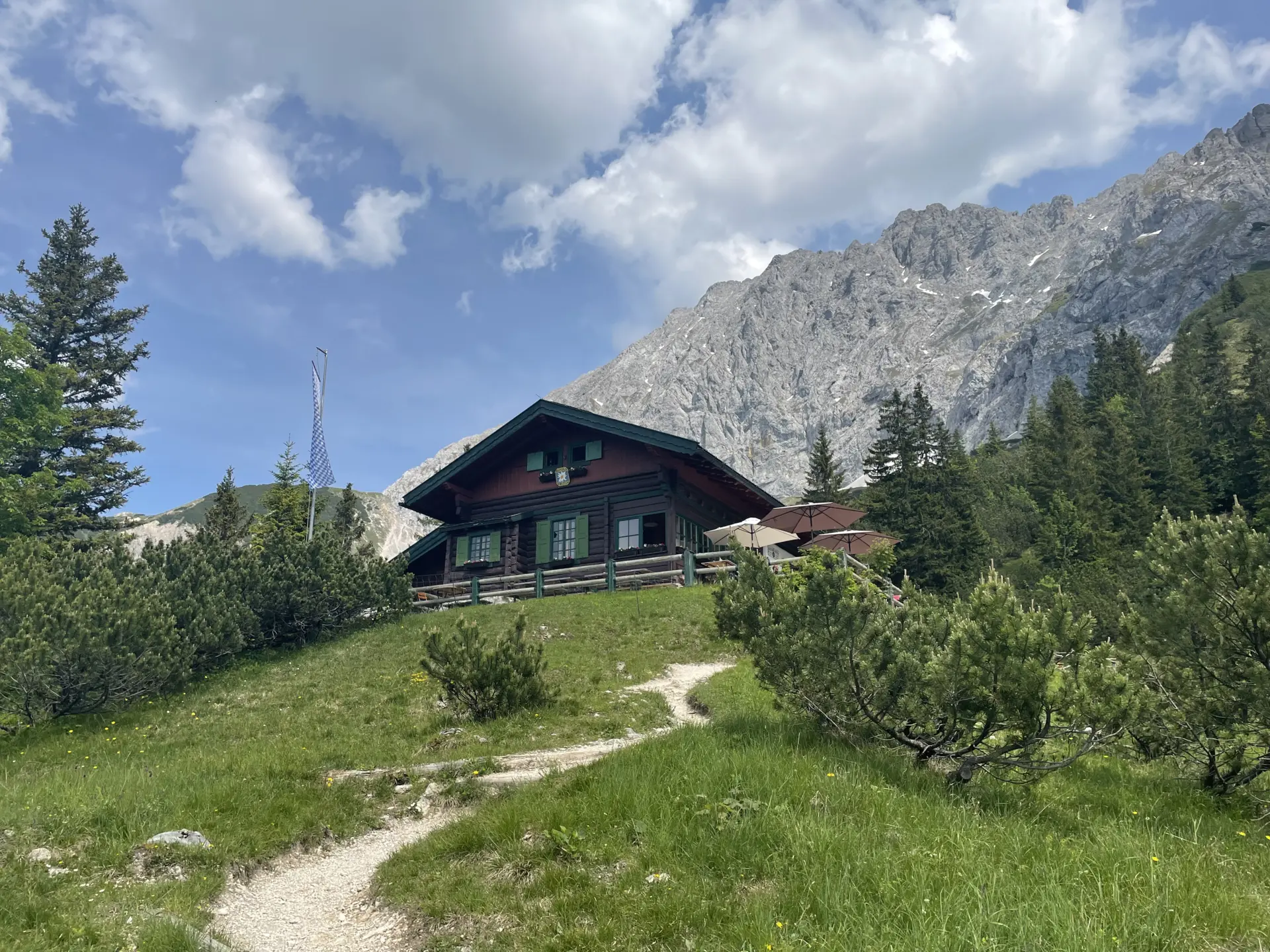 Hochlandhuette-Frontal | © Marco Kaiser / Sektion Hochland des DAV e.V.