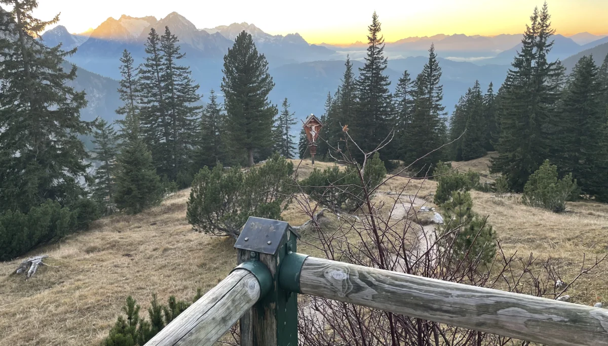 Blick von Hochlandhuette | © Marco Kaiser / Sektion Hochland des DAV e.V.