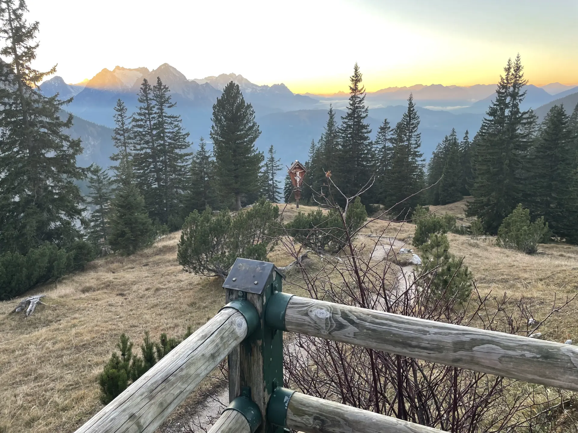 Blick von Hochlandhuette | © Marco Kaiser / Sektion Hochland des DAV e.V.