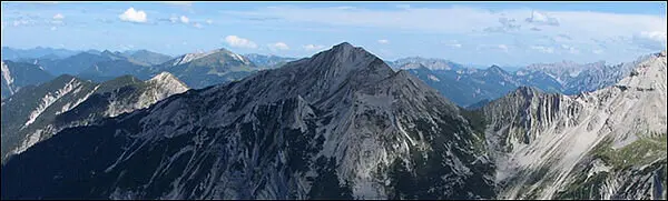 Soiernkessel - Ausschnitt Krapfenkarspitze | © Luidger, 2007 (Wikimedia Commons), CC BY 3.0