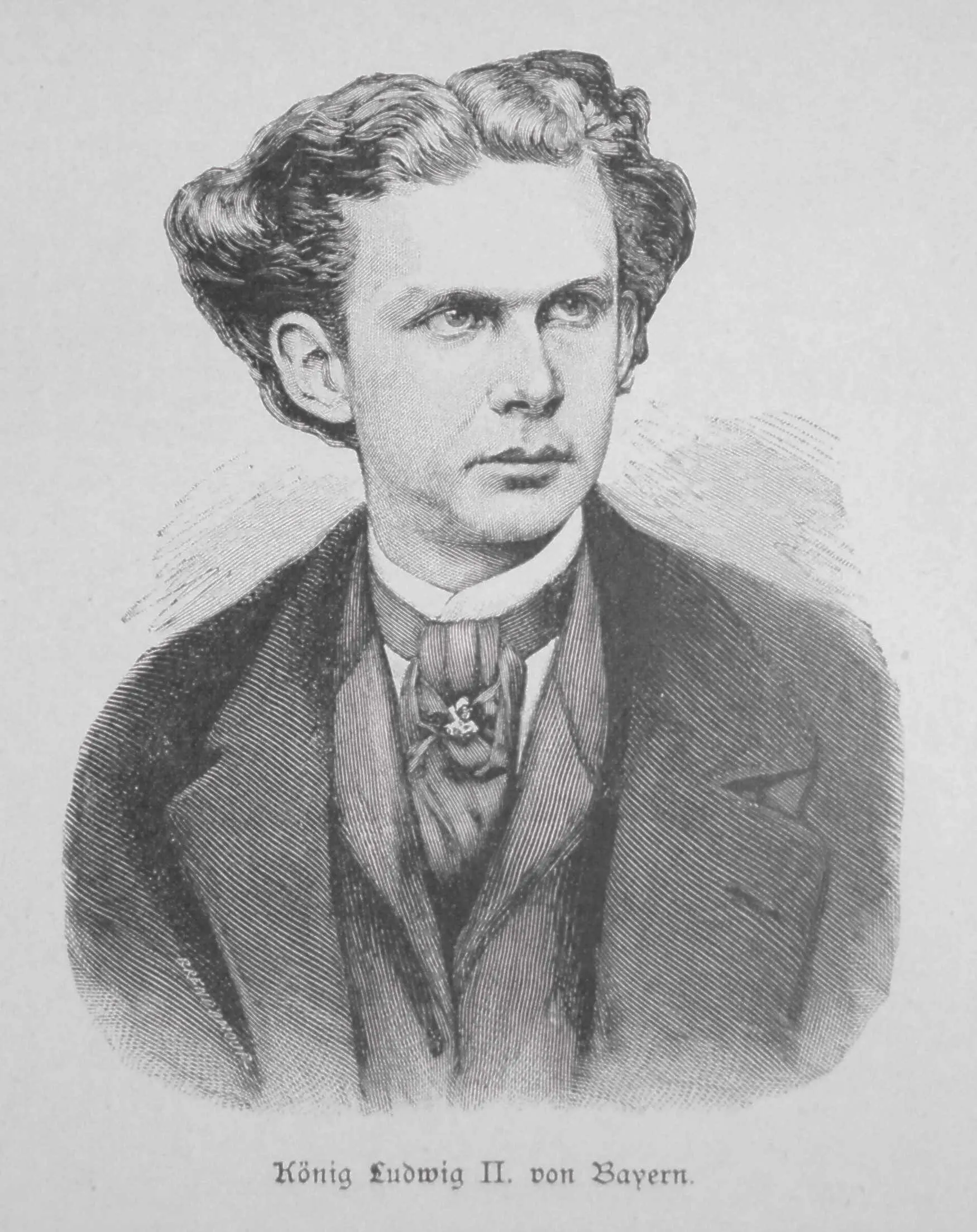 König Ludwig II. von Bayern | © Public Domain – Franz R. R. Brendamour (†1915)