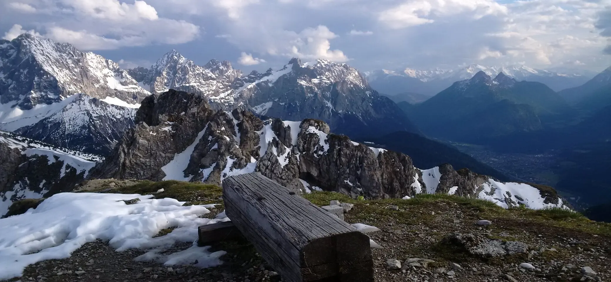 Blick von der Schöttelkarspitze Richtung Südwest | © Marco Kaiser | DAV Sektion Hochland e.V.