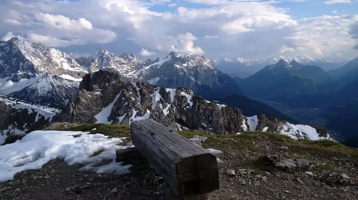 Blick von der Schöttelkarspitze Richtung Südwest | © Marco Kaiser | DAV Sektion Hochland e.V.