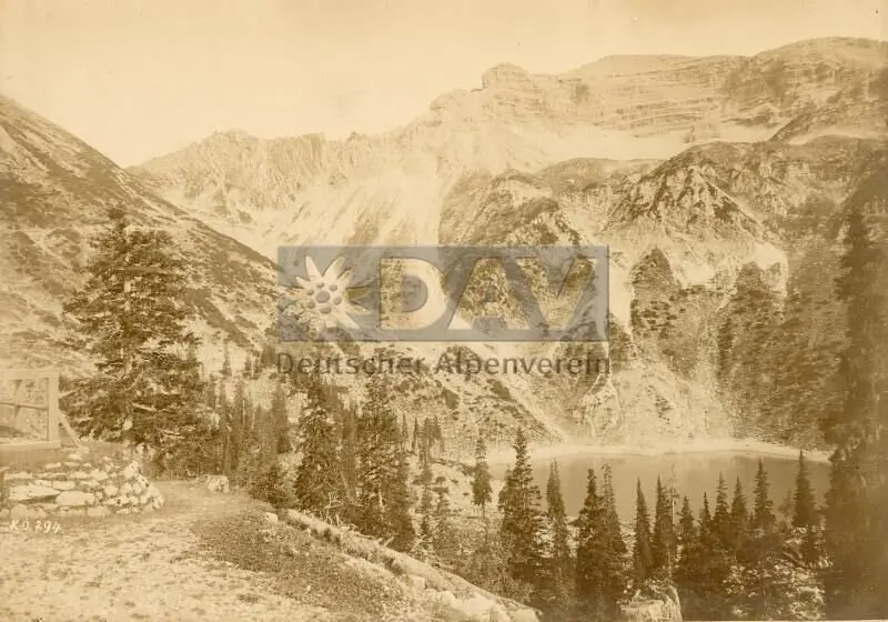 Das Soierngebiet Ende das 19. Jahrhunderts | © Historisches Alpenarchiv