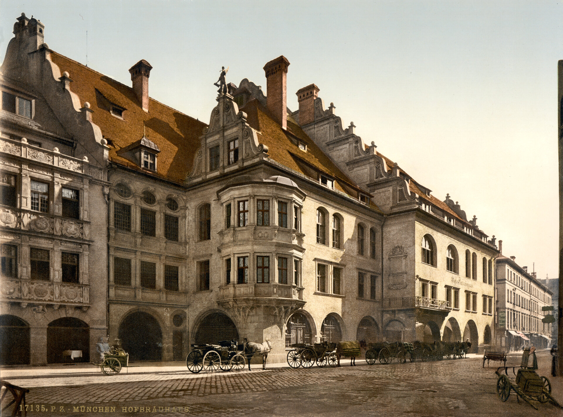 Gründungsort der Sektion Hochland - Das königliche Hofbräuhaus am Platzl | © Public Domain Gründungsort der Sektion Hochland - Das königliche Hofbräuhaus am Platzl | © Public Domain