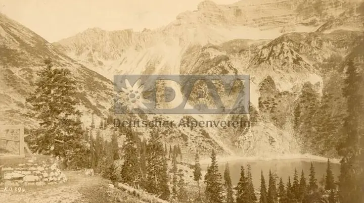 Das Soierngebiet Ende des 19. Jahrhunderts | © Historisches Alpenarchiv