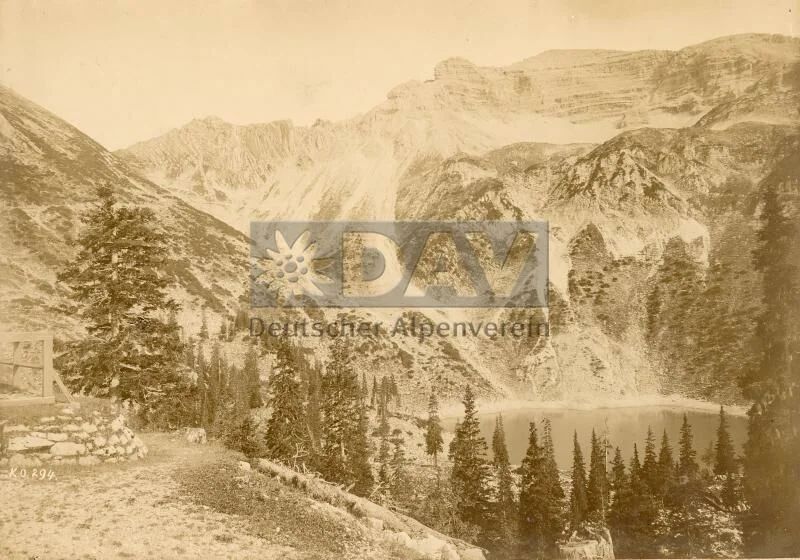 Das Soierngebiet Ende des 19. Jahrhunderts | © Historisches Alpenarchiv