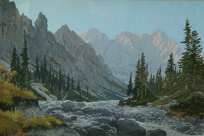 Der Wörner - Hausberg der Sektion  | © Public Domain – Rudolf Reschreiter (†1939)