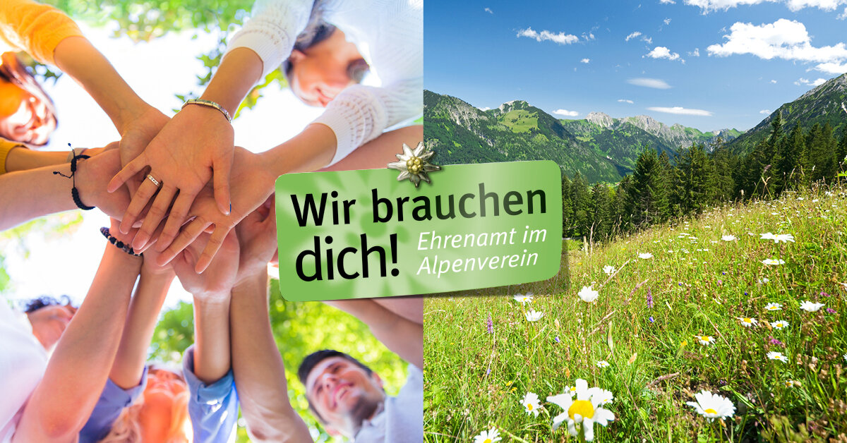 Imagefoto Ehrenamt | © DAV Bildmotiv "Ehrenamt: Wir brauchen Dich" - Imagefoto | © DAV